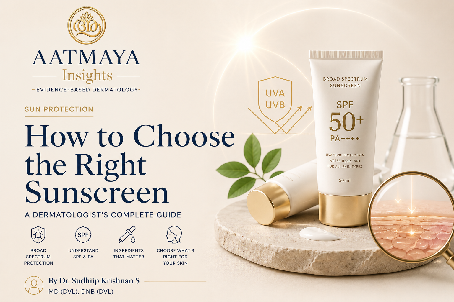 Choose the right sunscreen